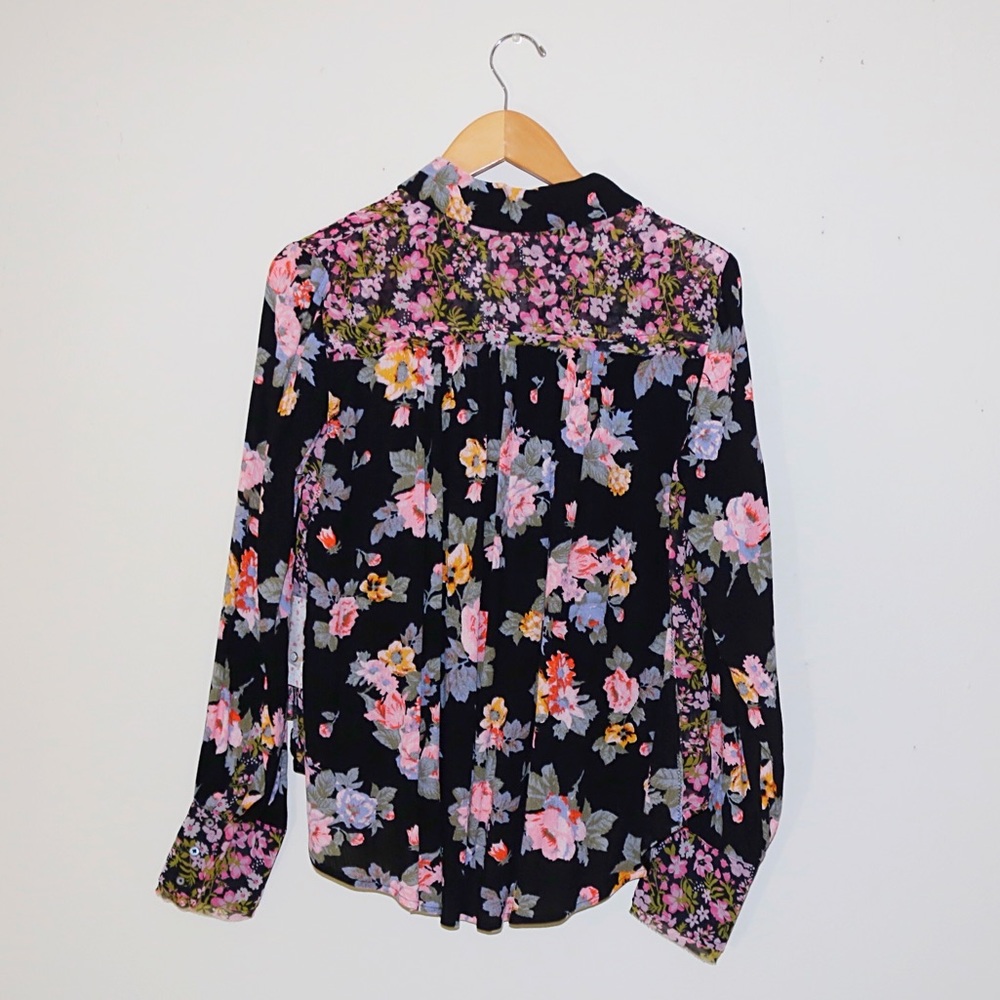 Free People Hold On To Me Printed Top - Picture 4 of 9